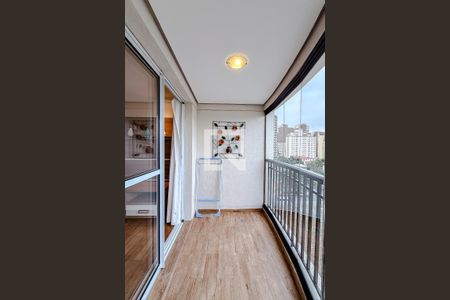 Varanda da Sala de apartamento à venda com 2 quartos, 69m² em Vila Mariana, São Paulo