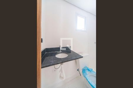 Banheiro de apartamento à venda com 2 quartos, 84m² em Vila Humaita, Santo André