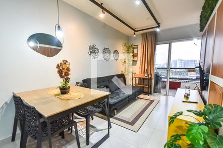 Sala de apartamento para alugar com 1 quarto, 35m² em Cambuci, São Paulo