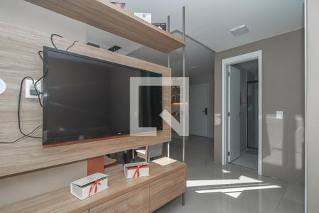 Sala de apartamento para alugar com 1 quarto, 64m² em São Geraldo, Porto Alegre