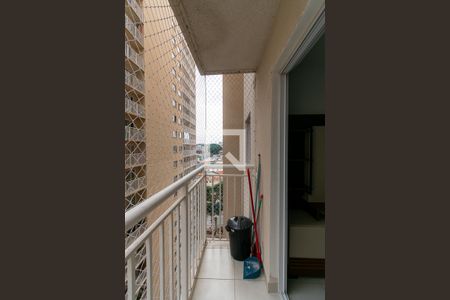 Varanda da Sala de apartamento para alugar com 2 quartos, 38m² em Vila Ema, São Paulo