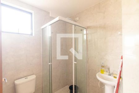 Banheiro Social de kitnet/studio à venda com 1 quarto, 23m² em Jardim Botânico, Curitiba