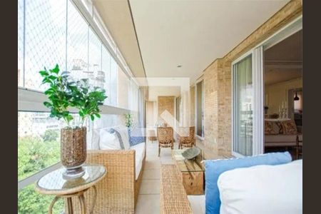 Varanda de apartamento para alugar com 4 quartos, 214m² em Indianópolis, São Paulo