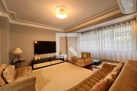 Sala  de apartamento à venda com 4 quartos, 205m² em Copacabana, Rio de Janeiro