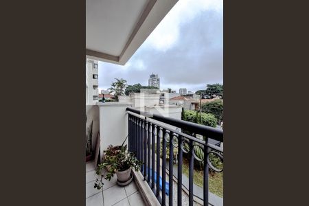 Varanda da Sala de apartamento para alugar com 3 quartos, 101m² em Vila Dom Pedro I, São Paulo