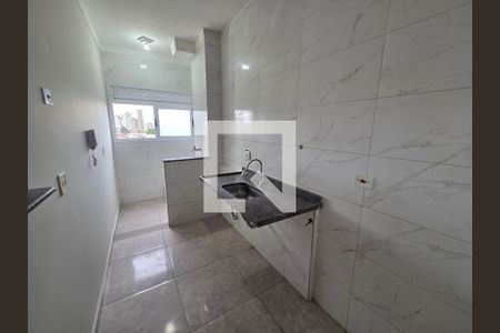 Cozinha de apartamento para alugar com 3 quartos, 73m² em Vila Antartica, Praia Grande
