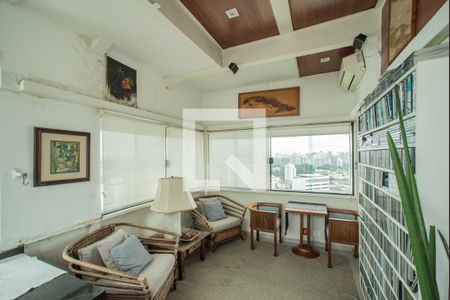 Sala de apartamento para alugar com 3 quartos, 210m² em Mirandópolis, São Paulo