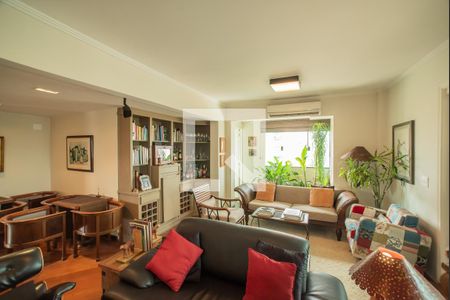 Sala de apartamento para alugar com 3 quartos, 210m² em Mirandópolis, São Paulo