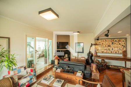 Sala de apartamento para alugar com 3 quartos, 210m² em Mirandópolis, São Paulo
