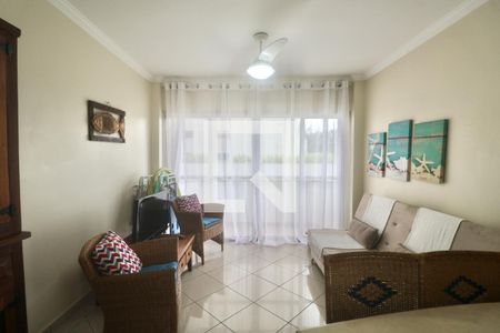 Sala de apartamento para alugar com 3 quartos, 93m² em Tortuga, Guarujá