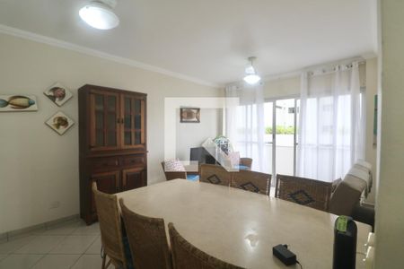 Sala de apartamento para alugar com 3 quartos, 93m² em Tortuga, Guarujá