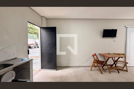 Cozinha de casa para alugar com 1 quarto, 40m² em Vila Julia, Guarujá