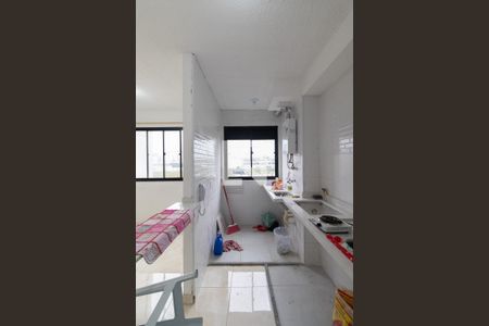 Cozinha e Área de Serviço de apartamento para alugar com 2 quartos, 38m² em Cidade Antônio Estêvão de Carvalho, São Paulo