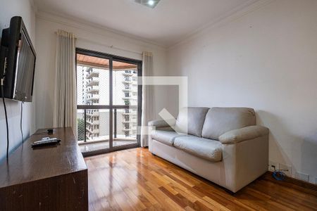Sala/Cozinha de apartamento para alugar com 1 quarto, 43m² em Jardim Paulista, São Paulo
