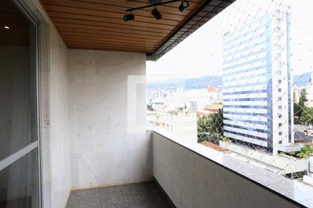 Varanda da Sala de apartamento para alugar com 4 quartos, 150m² em São Pedro, Belo Horizonte
