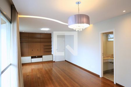 Sala de apartamento para alugar com 4 quartos, 150m² em São Pedro, Belo Horizonte
