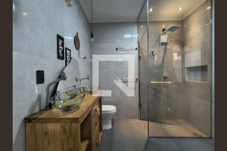 Banheiro da Suíte de casa para alugar com 2 quartos, 110m² em Barra da Lagoa, Florianópolis