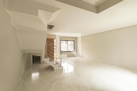 Sala/Cozinha de casa de condomínio à venda com 3 quartos, 115m² em Novo Mundo, Curitiba
