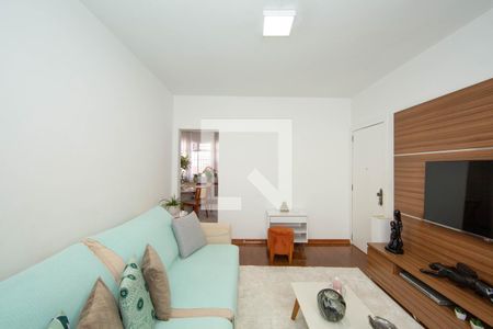 Sala de apartamento à venda com 4 quartos, 120m² em Nova Suíça, Belo Horizonte