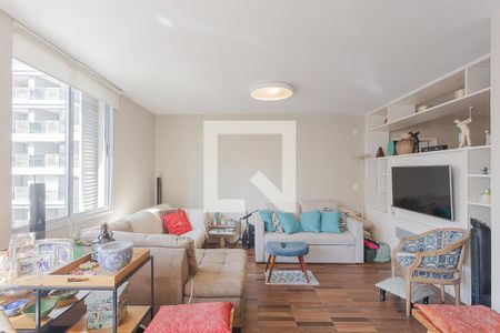 Sala de apartamento à venda com 2 quartos, 129m² em Jardins, São Paulo