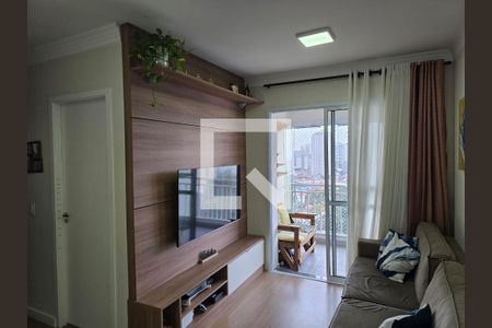 Sala  de apartamento à venda com 2 quartos, 62m² em Vila Leonor, Guarulhos