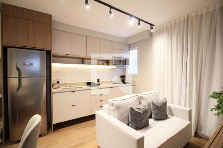 Sala/Cozinha de apartamento para alugar com 2 quartos, 44m² em Cidade Jardim, São Paulo