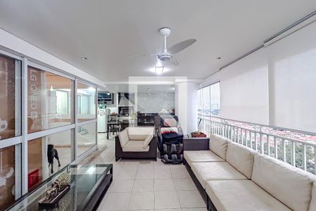 Varanda de apartamento à venda com 4 quartos, 243m² em Chácara Santo Antônio (zona Leste), São Paulo