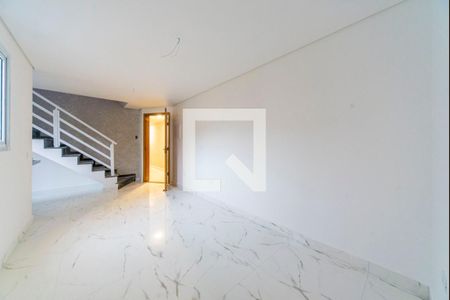 Sala de apartamento à venda com 2 quartos, 87m² em Vila Humaita, Santo André
