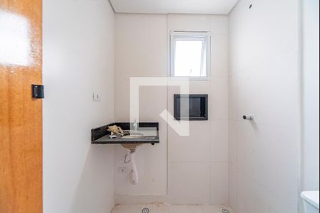 Banheiro de apartamento à venda com 2 quartos, 85m² em Vila Humaita, Santo André