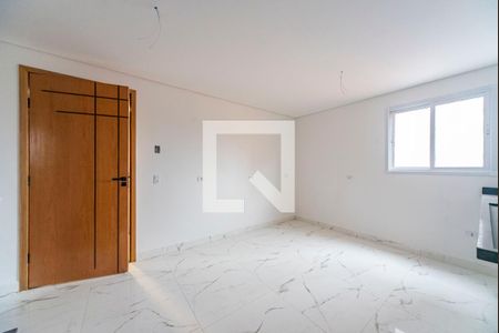 Sala de apartamento à venda com 2 quartos, 85m² em Vila Humaita, Santo André