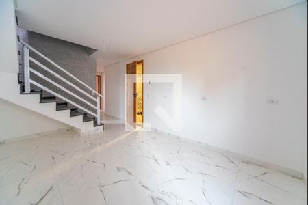 Sala de apartamento à venda com 2 quartos, 85m² em Vila Humaita, Santo André