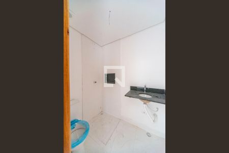 Banheiro de apartamento à venda com 2 quartos, 83m² em Vila Humaita, Santo André
