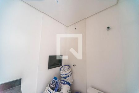 Banheiro  de apartamento à venda com 2 quartos, 88m² em Vila Humaita, Santo André