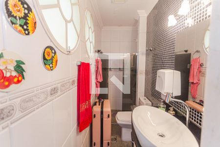 Banheiro da Suíte de apartamento à venda com 3 quartos, 92m² em Serra, Belo Horizonte