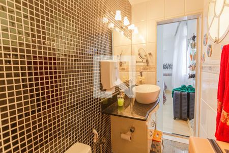 Banheiro da Suíte de apartamento à venda com 3 quartos, 92m² em Serra, Belo Horizonte