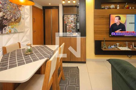 Sala de Jantar de apartamento à venda com 2 quartos, 48m² em Cidade São Mateus, São Paulo