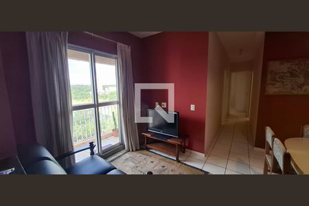 Sala de apartamento para alugar com 2 quartos, 61m² em Parque Anhanguera, Ribeirão Preto