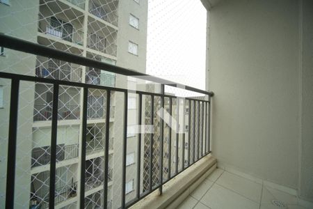 Varanda da Sala de apartamento para alugar com 2 quartos, 55m² em Jardim Campestre, São Bernardo do Campo