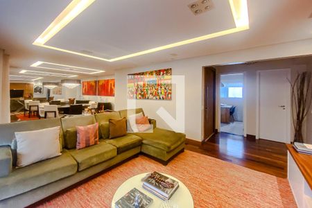 Sala de apartamento à venda com 4 quartos, 190m² em Vila Romana, São Paulo