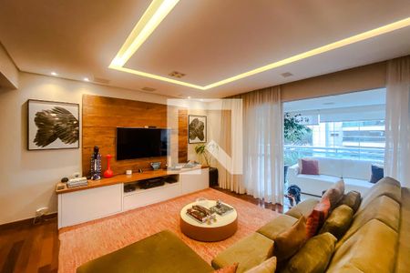 Sala de apartamento à venda com 4 quartos, 190m² em Vila Romana, São Paulo