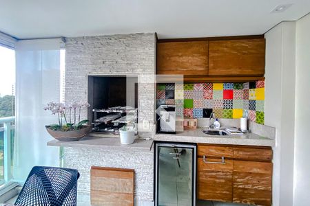 Varanda da Sala de apartamento à venda com 4 quartos, 190m² em Vila Romana, São Paulo