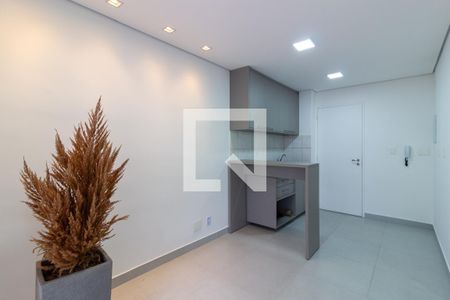 Sala/Cozinha de apartamento à venda com 1 quarto, 37m² em Jardim Paulistano, São Paulo