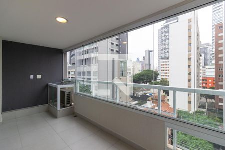 Vista/Varanda de apartamento à venda com 1 quarto, 37m² em Jardim Paulistano, São Paulo