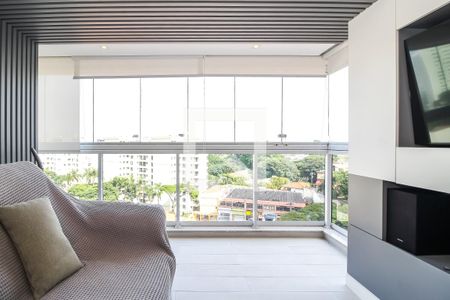 Varanda de apartamento à venda com 1 quarto, 41m² em Lapa, São Paulo
