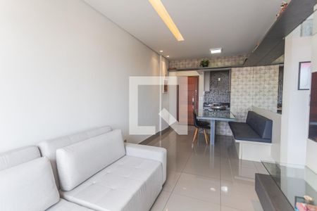 Sala de apartamento à venda com 2 quartos, 54m² em Horto, Belo Horizonte
