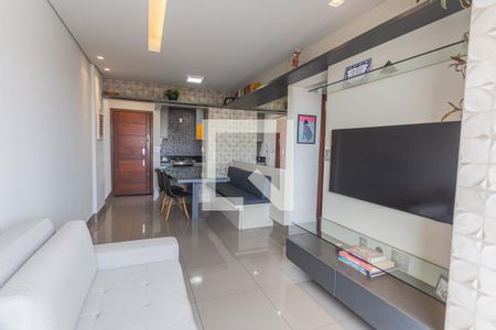 Sala de apartamento à venda com 2 quartos, 54m² em Horto, Belo Horizonte