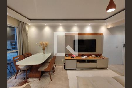 Sala  de apartamento à venda com 3 quartos, 69m² em Vila Caraguata, São Paulo