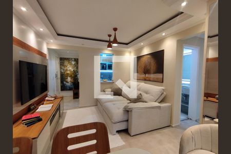 Sala de apartamento à venda com 3 quartos, 69m² em Vila Caraguata, São Paulo