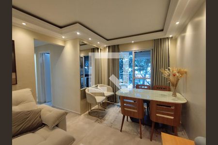 Sala  de apartamento à venda com 3 quartos, 69m² em Vila Caraguata, São Paulo