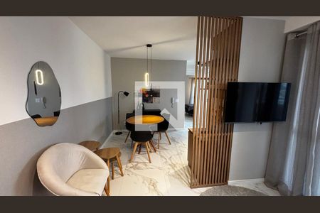 Sala - Sala de Jantar de apartamento para alugar com 2 quartos, 58m² em Jardim Bela Vista, Santo André